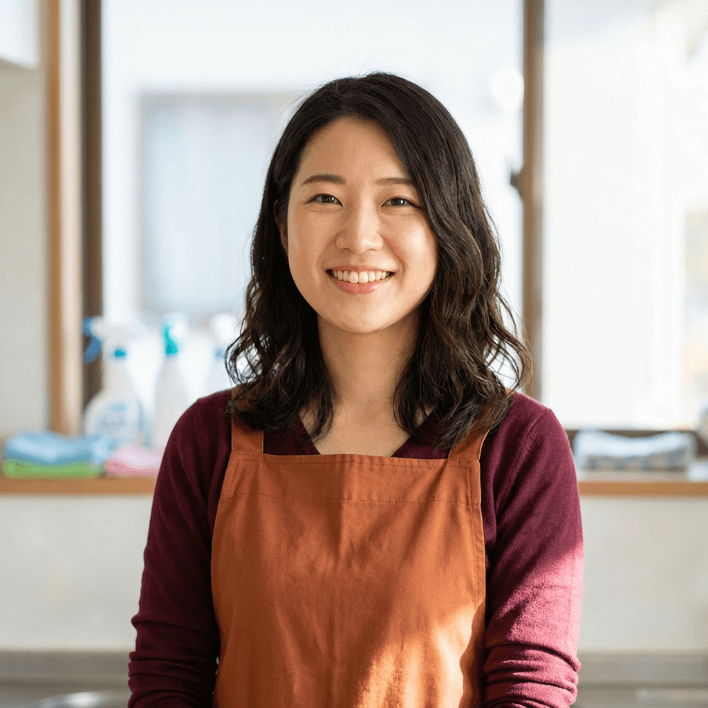 Woman in her mid 30s, White, approachable and down-to-earth, small-business owner style